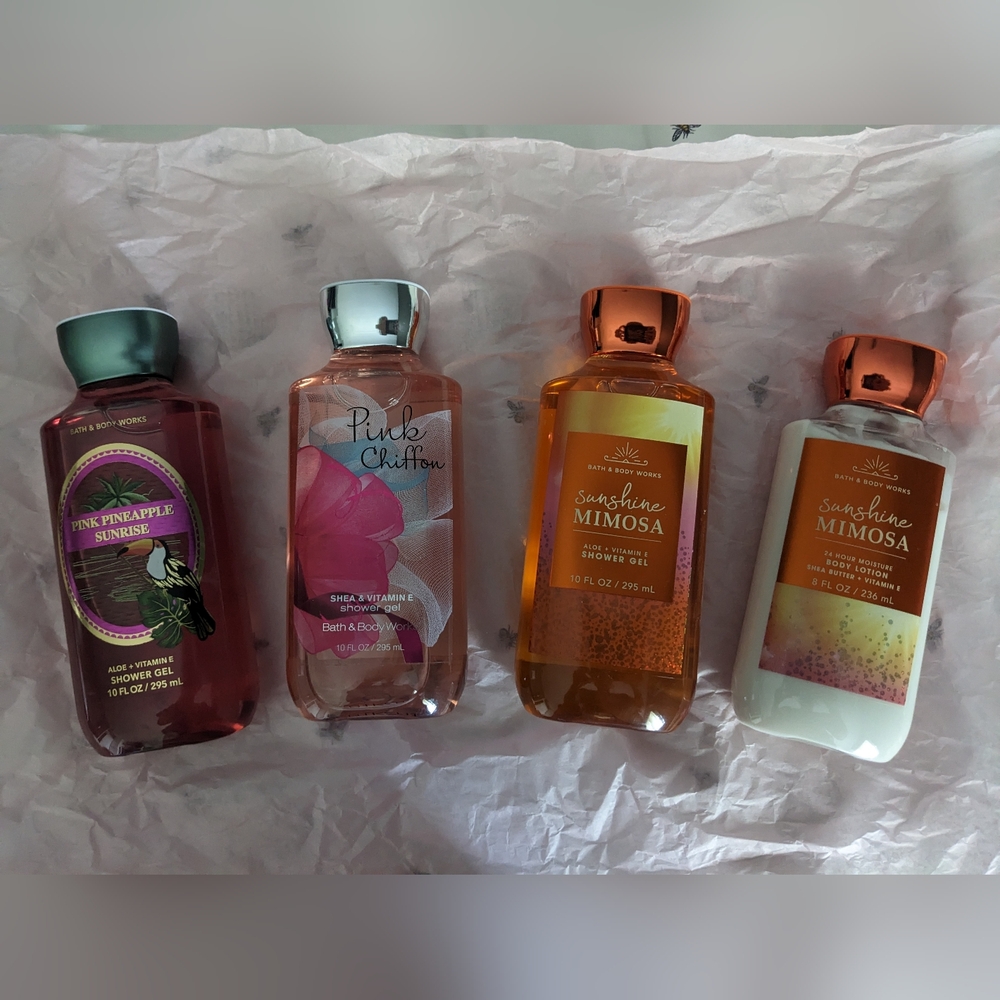 Bath and Body Works Shower Gels and Body Lotion
